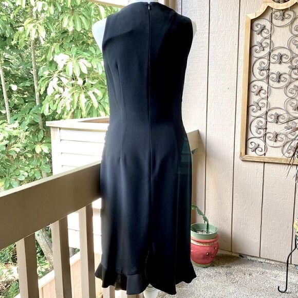 DAYMOR COUTURE JET BLACK TWO PIECE / SHORT SLEEVE LBD & TAILORED JACKET 4 - Picture 11 of 16